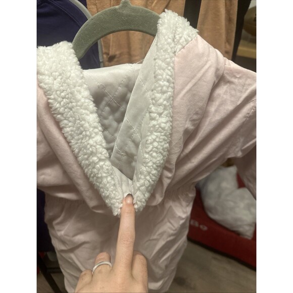 Vintage Tumble Togs Snowsuit 24m Pink With Bird Embroidery Made In Korea - Picture 7 of 8